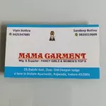 Business logo of Mama garments indore