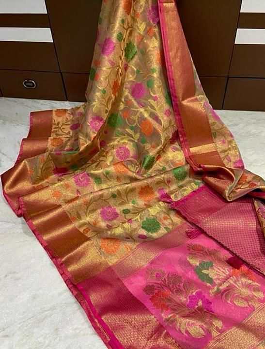 Bnarasi jaquerd tissu saree uploaded by business on 11/15/2020