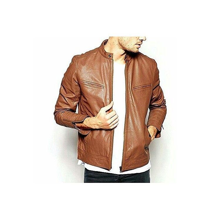 100% Pure Soft Sheep Leather Jacket.  uploaded by business on 11/15/2020