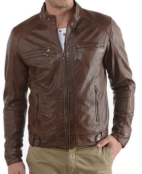 100% Pure Soft Sheep Leather Jacket  uploaded by business on 11/15/2020