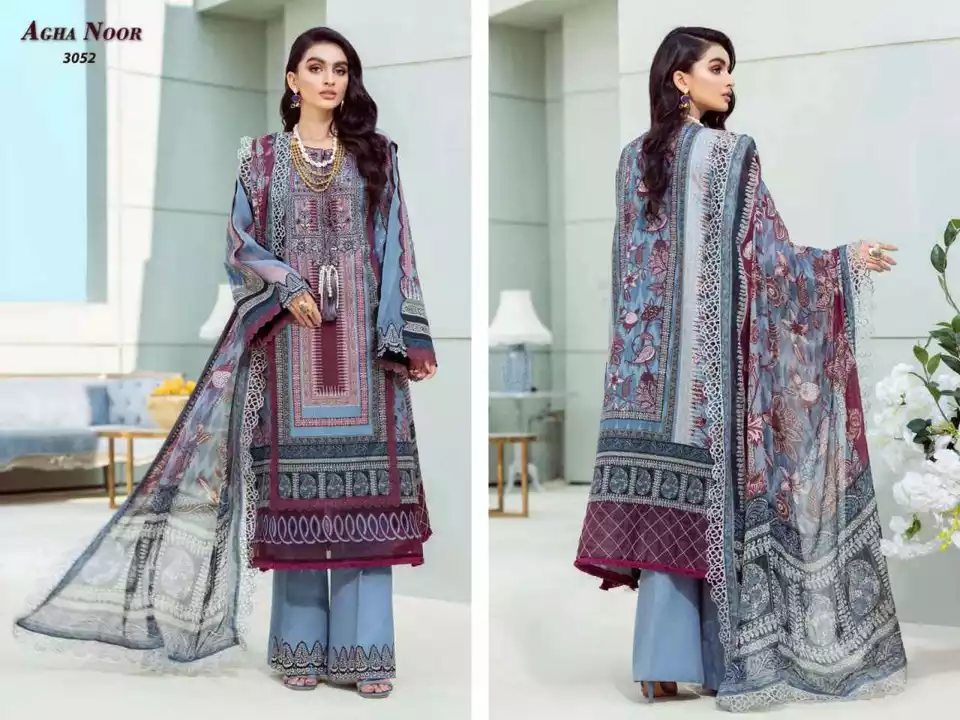 Agha Noor Vol 7 Luxury Lawn Collection wholesale uploaded by business on 7/21/2022