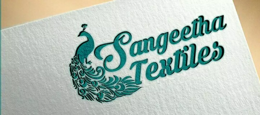 Visiting card store images of Sangeetha Textiles