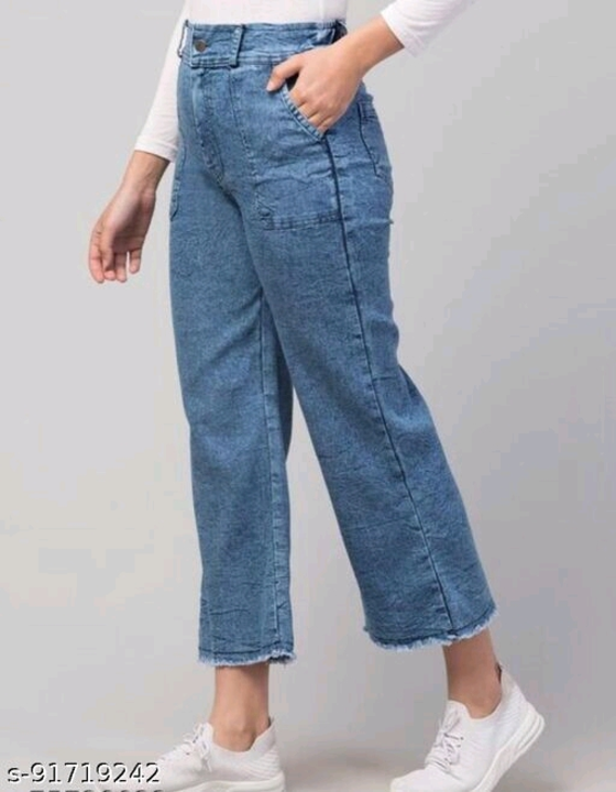 Classic elegant women jeans uploaded by Fashion store by ritu on 7/21/2022