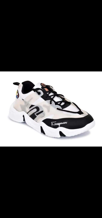 🤩📣 Lazy21 Synthetic Leather White 🤍 Comfort And Trendy Attractive Daily wear Sports Shoes For Men uploaded by .lazy21.com on 7/21/2022