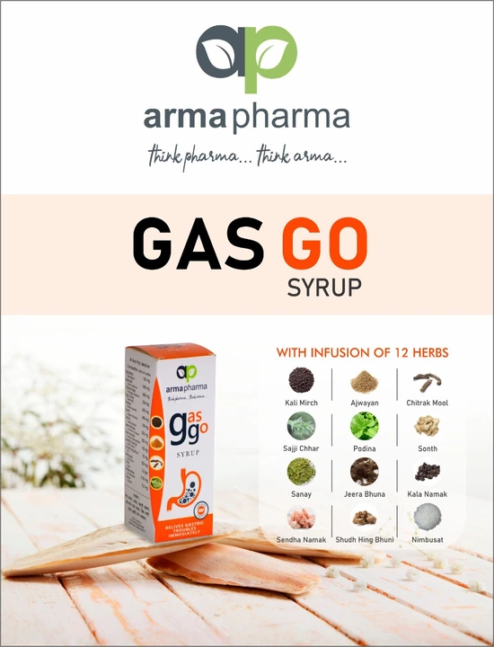Gas Go syrup uploaded by Arma Pharma on 7/21/2022