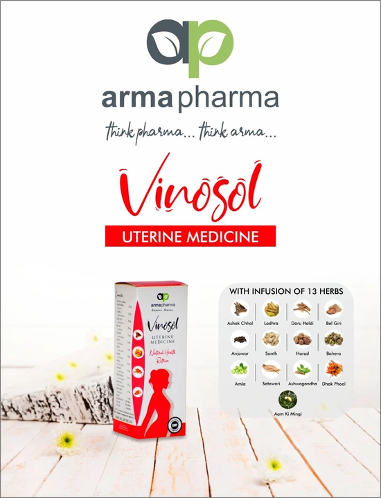 Vinosol Syrup For ladies Problem uploaded by Arma Pharma on 7/21/2022