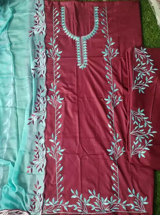 Post image Jam cotton suit duppataEmbroidery workSpl.computer embroidery workFor order wats up nd contact number 9️⃣8️⃣8️⃣8️⃣2️⃣5️⃣2️⃣8️⃣8️⃣2️⃣👈