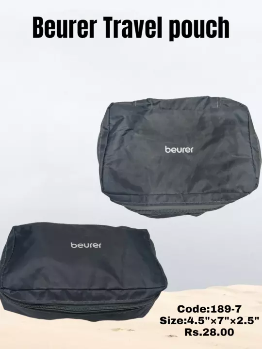 Beurer Travel pouch  uploaded by Sha kantilal jayantilal on 7/21/2022