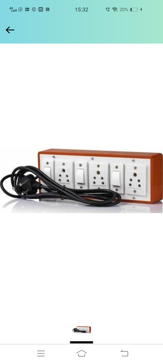 Socket and switch combination 3+3 non modular Power strip  uploaded by VISHNU MOBILE on 7/21/2022