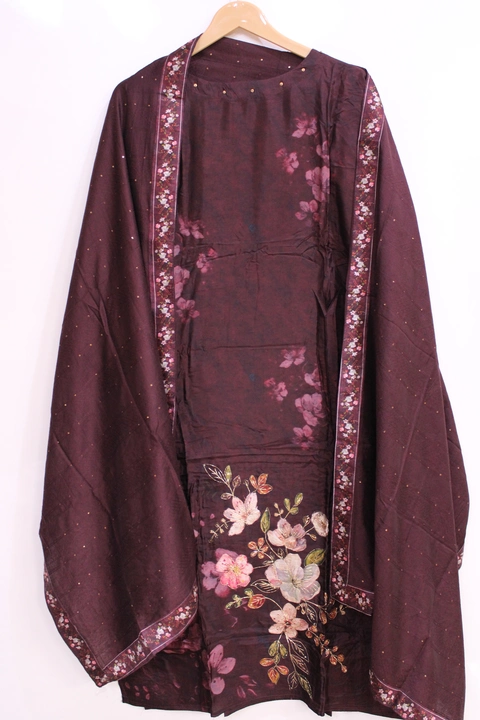 Trendy Dark Shade Inderish Muslin Suits uploaded by Inderish on 7/21/2022