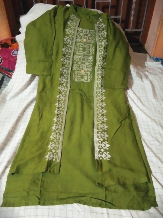 Women Jacket Kurti uploaded by Rahman Textile on 7/21/2022
