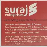 Business logo of SURAJ ENTERPRISES