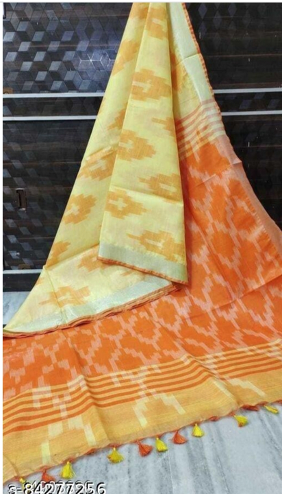 Product image of ikkat saree, price: Rs. 599, ID: ikkat-saree-fb68dc86