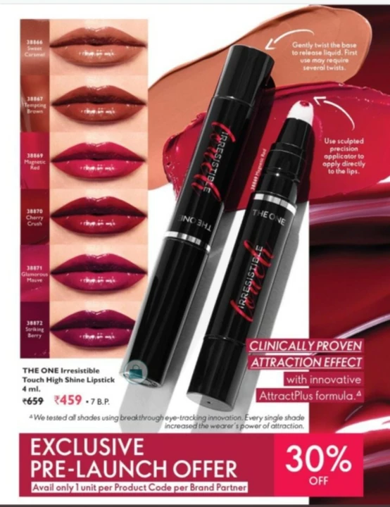 50% discount lipstick shade hurry guys Limited product Tomorrow offer..50% off Contact me whatap a uploaded by Cosmatic products and wellness products wholesale on 7/21/2022