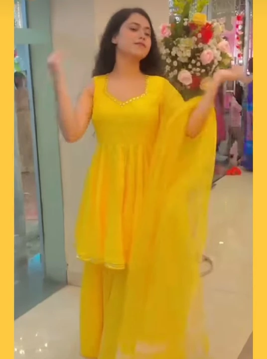 Anaarkali lehanga dress uploaded by business on 7/21/2022