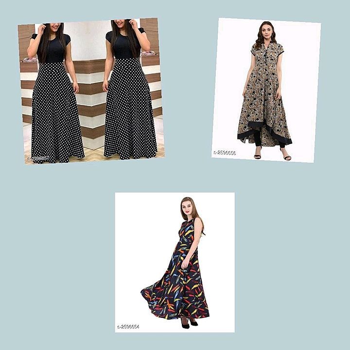 Myhra Stylish Crepe Women's Kurtis Vol 7

Fabric: Crepe
Sleeves: Variable (Check Product For Details uploaded by business on 11/16/2020