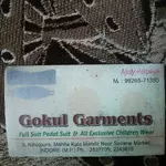 Business logo of Gokul garments