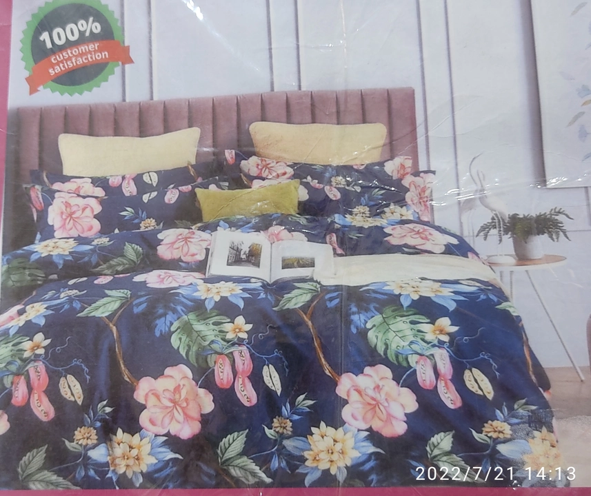 Post image zca presents pure cotton bedsheets sets...dm 4 priceon 7007175481