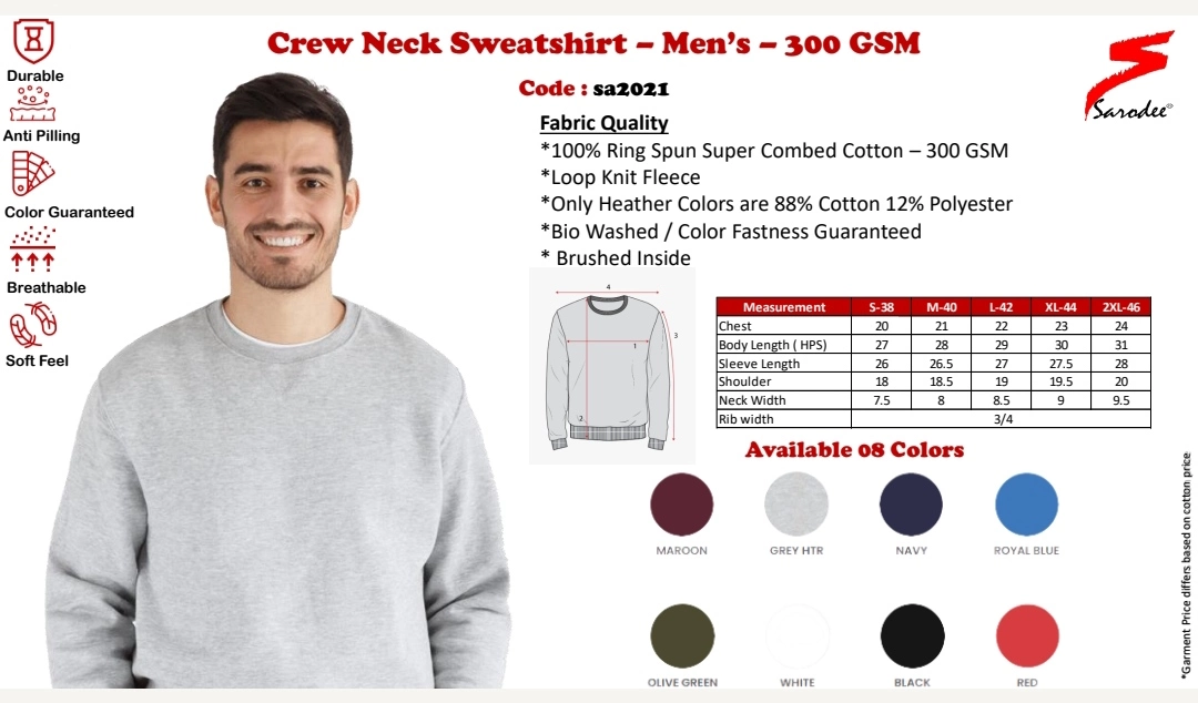 Product image of Men's Plain Clothing. Code - SA2021, ID: men-s-plain-clothing-code-sa2021-563844aa