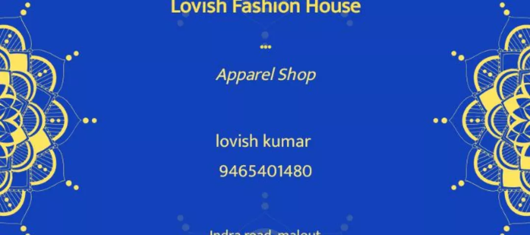 Visiting card store images of Apreal wholesale 