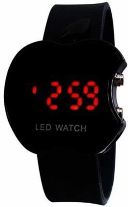 LED Digital Apple Shape Kid's Watch(BLACK)  uploaded by MyValueStore on 7/22/2022