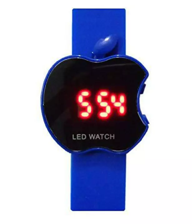 LED Digital Apple Shape Kid's Watch(BLUE)  uploaded by MyValueStore on 7/22/2022