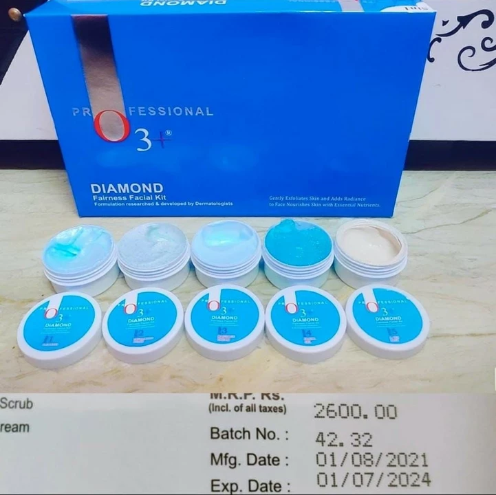 O3 diamond Facial kit uploaded by business on 7/22/2022