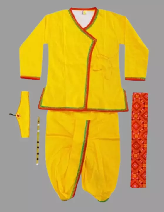 Krishna Janmashtami dress. All sizes available  uploaded by business on 7/22/2022