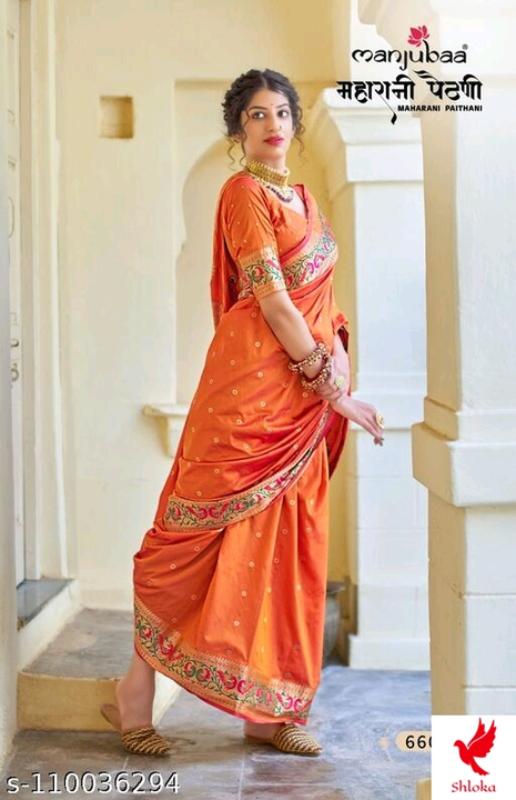 Pure paithani silk saree collection  uploaded by Shloka on 7/22/2022