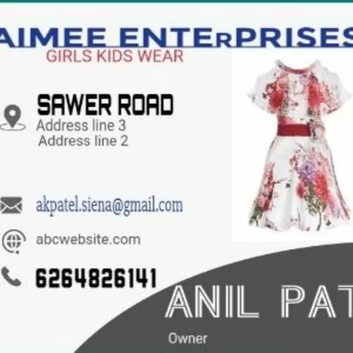 Post image AIMEE ENTERPRISES has updated their profile picture.