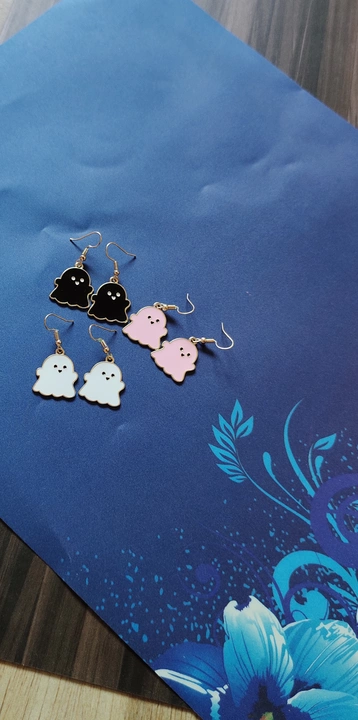 Ghost charm earrings  uploaded by business on 7/22/2022