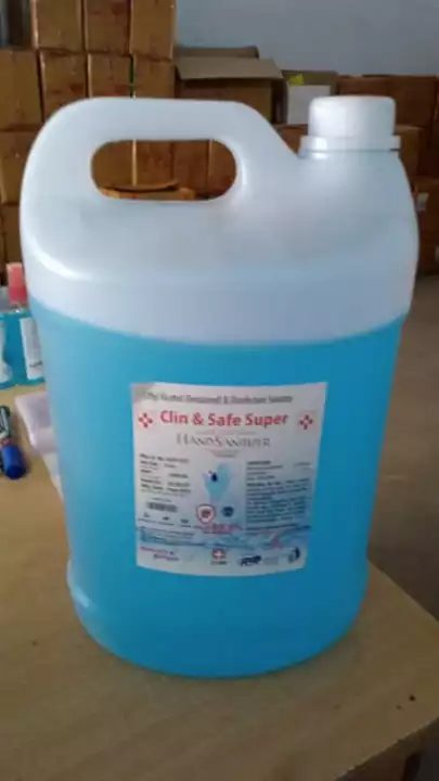 Sanitizer 5 ltrs uploaded by Anil Fashions Private limited on 7/22/2022