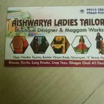Business logo of Aishwarya ladies tailor's