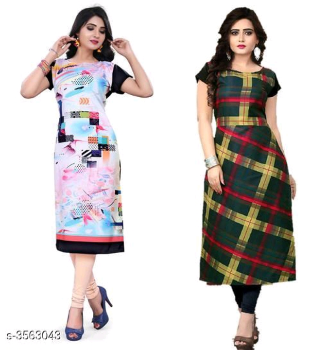 Post image Women Not Available Crepe KurtiName: Women Not Available Crepe KurtiFabric: CrepeSleeve Length: Short SleevesPattern: PrintedCombo of: Combo of 2Sizes:S, M, L, XL, XXLCountry of Origin: India