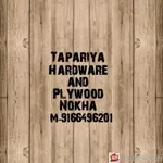 Business logo of Tapariya hardware and plywood