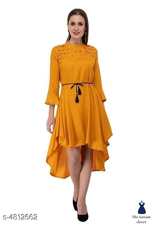 High and low petite women dresses uploaded by The Sanam closet on 11/16/2020