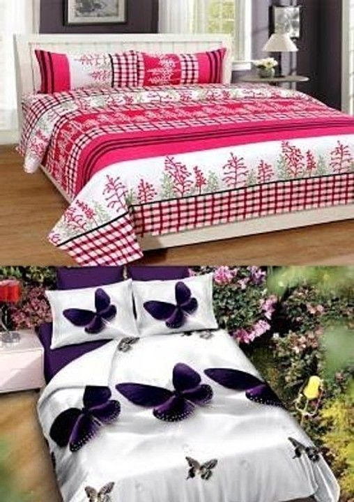 Buy one get one double bed sheets uploaded by business on 6/21/2020
