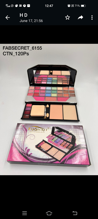 Eyeshadow pallat uploaded by Indiasqueen on 7/22/2022