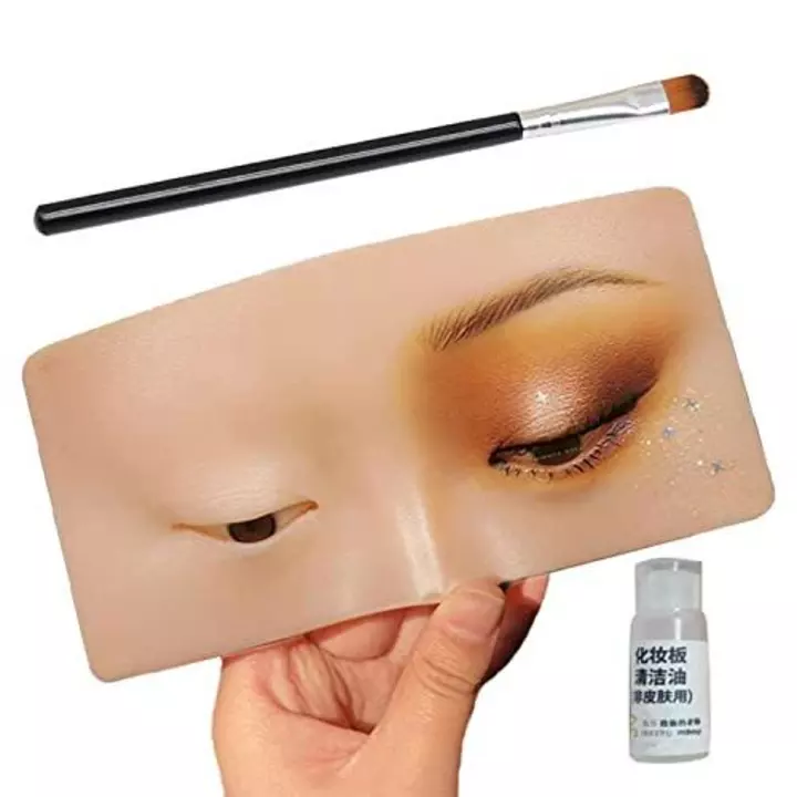 EYE MAKEUP SILLICON BASED DUMMY FOR PRACTICE EYES MAKEUP uploaded by business on 7/22/2022