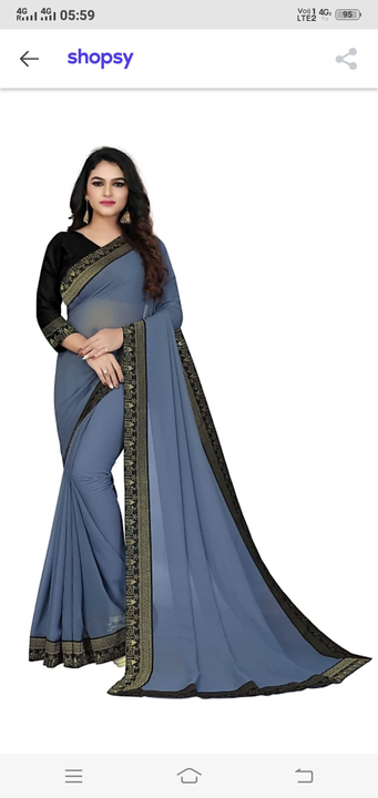 Gorgett sarees uploaded by business on 7/23/2022