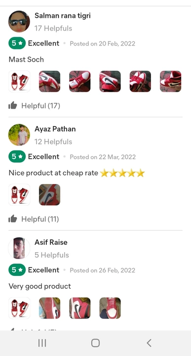 Post image Humare Kimati Customers Ke Reviews &amp; Feedback... 🙏🏻🙏🏻🤗🤗
Thanks to all gentle customer - Regards "The Shoe'