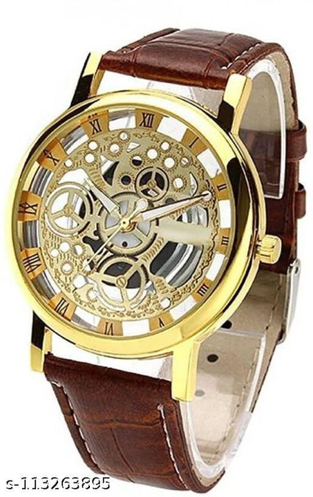 Trendy Men Analogue Watch With Both Side Transparent Look.  uploaded by MyValueStore on 7/23/2022