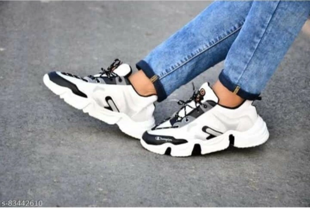 🥳📣 Lazy21 Synthetic Leather White 🤍 Comfort And Trendy Daily wear Lace up Sports Shoes 👟 For Men uploaded by .lazy21.com on 7/23/2022
