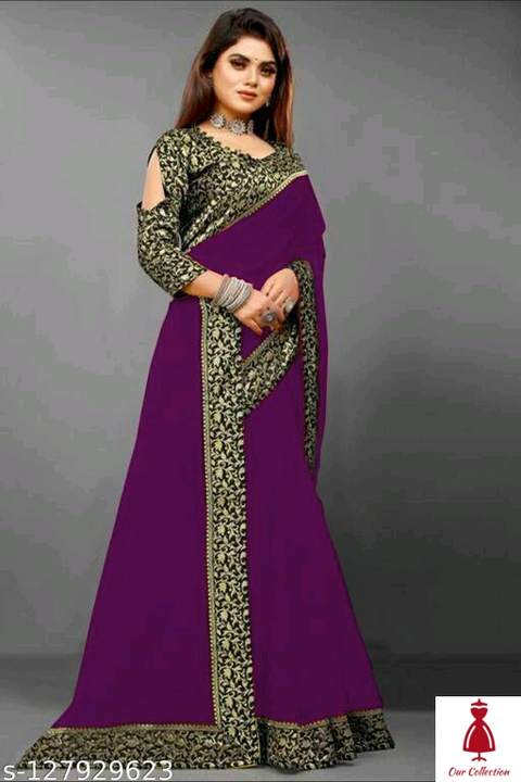 Designer party wear saree uploaded by business on 7/23/2022