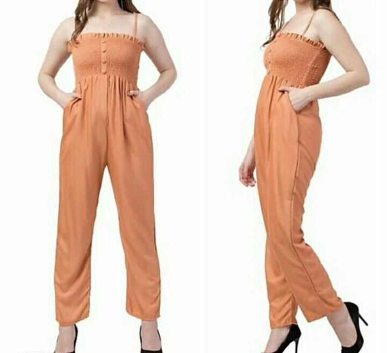 Jumpsuit (peach) uploaded by Set to Shine✨ on 11/16/2020