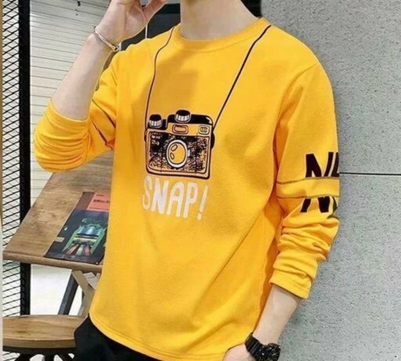 Post image Wholesale rate -280Retail rate - 320 Catalog Name:*Trendy Fashionable Men Tshirts*Fabric: CottonSleeve Length: Long SleevesPattern: PrintedNet Quantity (N): Product DependentSizes:M (Chest Size: 39 in, Length Size: 28 in) L (Chest Size: 42 in, Length Size: 28.5 in) XL (Chest Size: 43 in, Length Size: 29 in