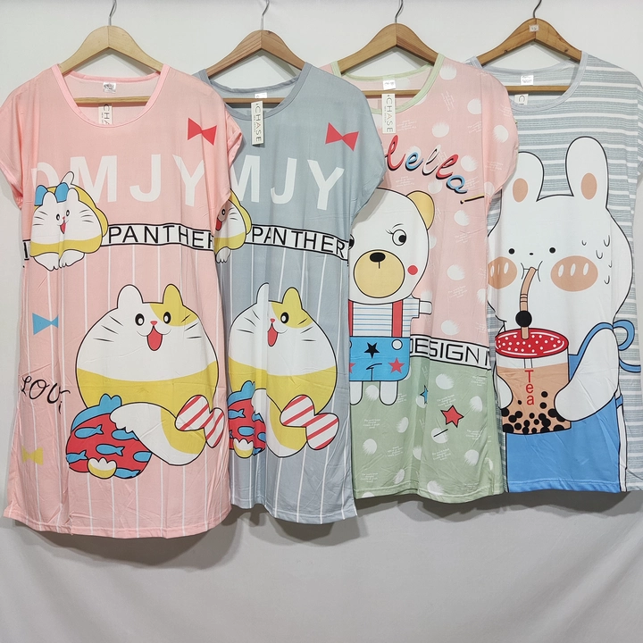 Post image Amazing Cartoon Print Long T shirts For Grils For More Details Content 9326452985