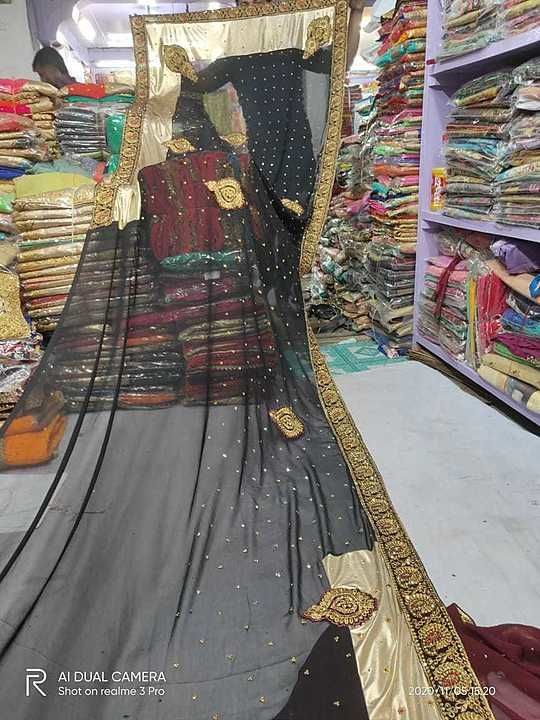 Stander looking saree  uploaded by Maharani vastralay on 11/16/2020