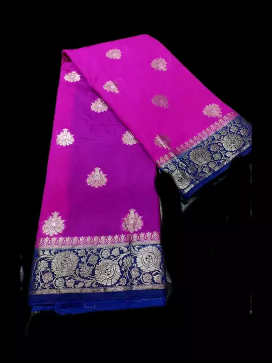 Banarsi, semi jorjet silk saree uploaded by Banarsi fancy collection ,6387941255 on 7/23/2022