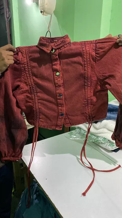 Girls designer denim jacket  uploaded by business on 7/23/2022
